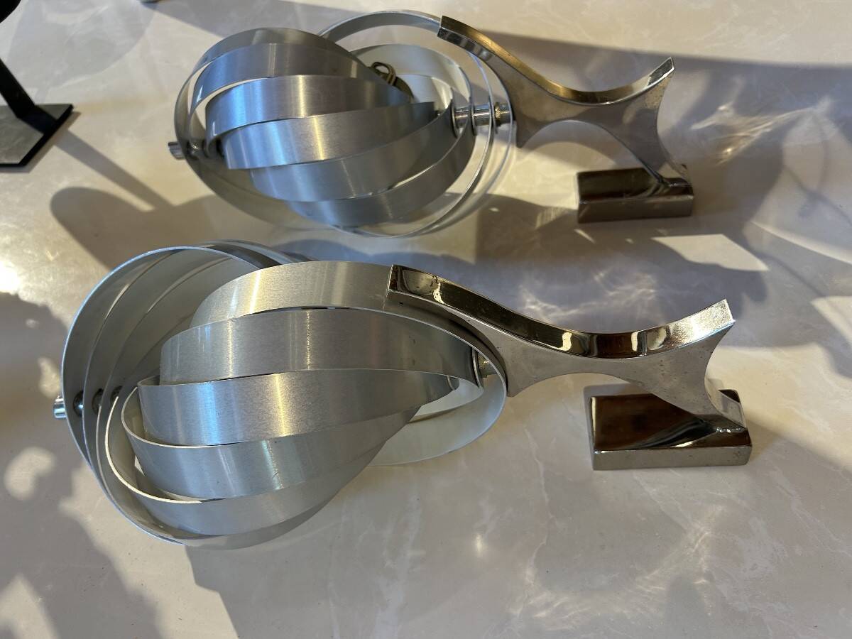 Pair of wall lights by Henri Mathieu