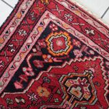 Antique Persian Hamadan rug 3.5' x 4.8' (107cm x 146cm) 1920s - 1C1207