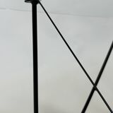 Vintage coffee table steel wire  eclectic 80s design