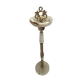 Marble and bronze ashtray