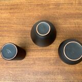 Minimalist German ceramic vases from the mid-century, Wormser Terra-Sigillata, 1960s, set of 3.