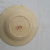 Gien's opaque porcelain hollow plate Mangalore Diam 23 cm