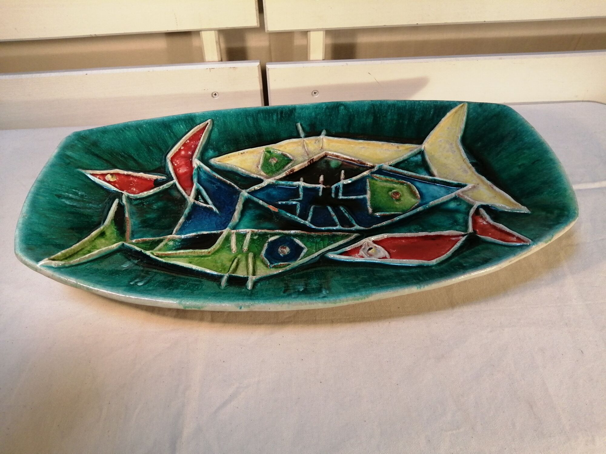 Vintage ceramic dish "San Polo" - 50s