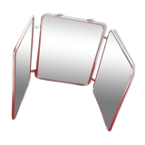 Triptych barber mirror from the 1950s.