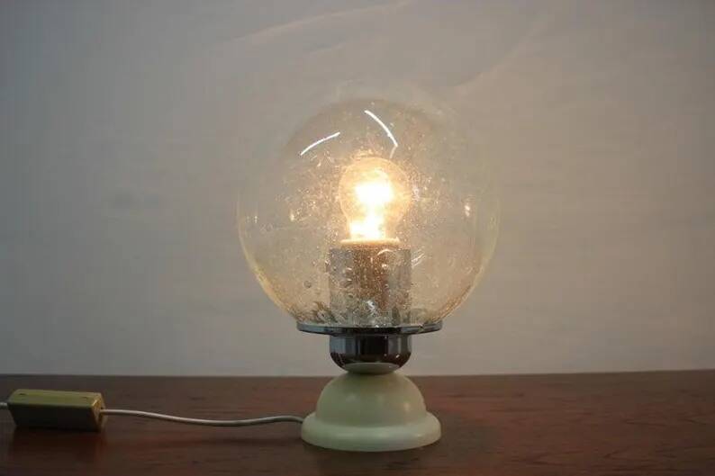 Pair of Midcentury Table Lamps, 1980s