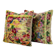 Set of 2 vintage velvet cushion covers 48x51 cm