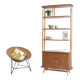 Bookcase/room divider by Ercol