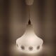 Hanging in Scandinavian opaline golden motifs