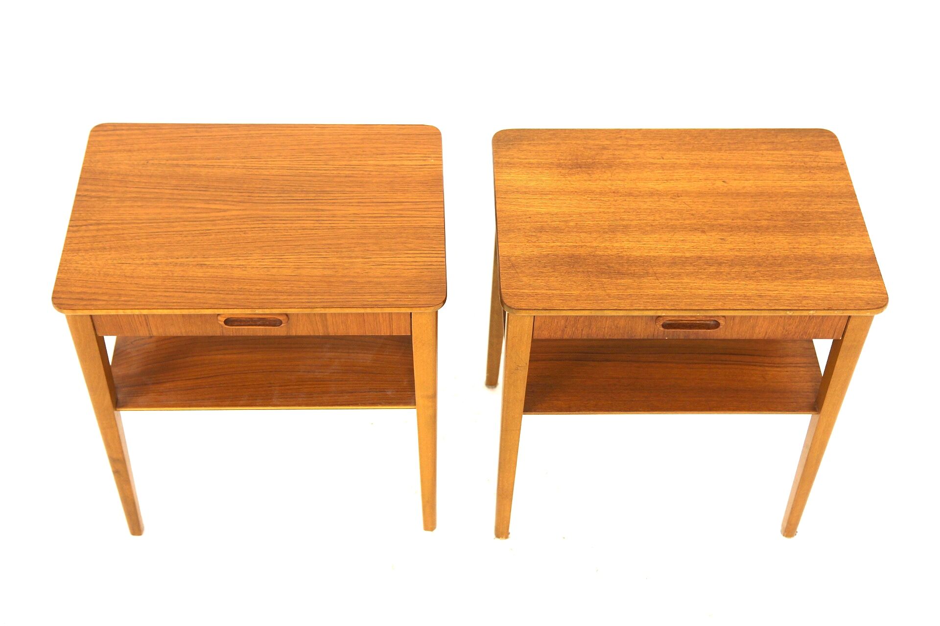 Pair of teak bedside tables, Björkås Möbelfabrik, 1960