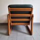 Pair of Scandinavian armchairs by Poul Jeppesen for Holstebro Mobelfabrik