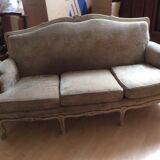 3-seater Louis XVI style sofa