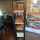 Design library / "Clifwood" shelf in solid oak & metal – Monsie
