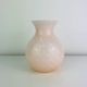 Blown glass vase from Murano, pink, Italy