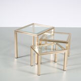 1970s Nesting tables by Pierre Vandel, France