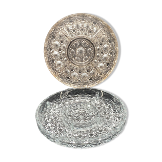 Round compartmentalized dishes