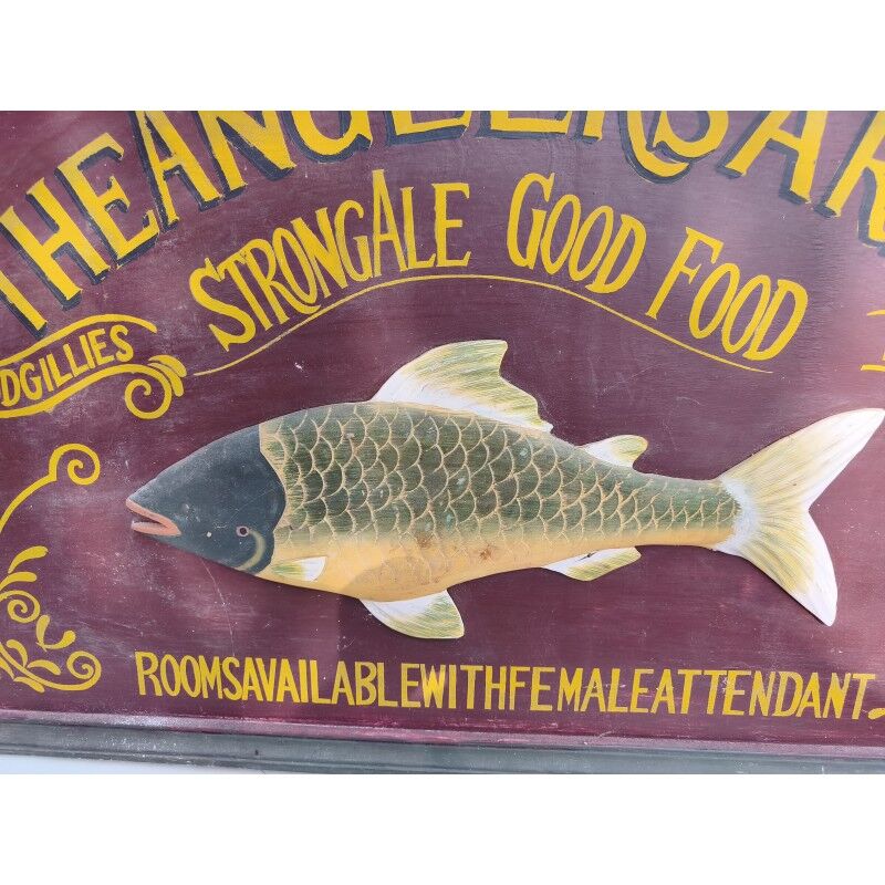 Panneau bois décoratif "poisson"