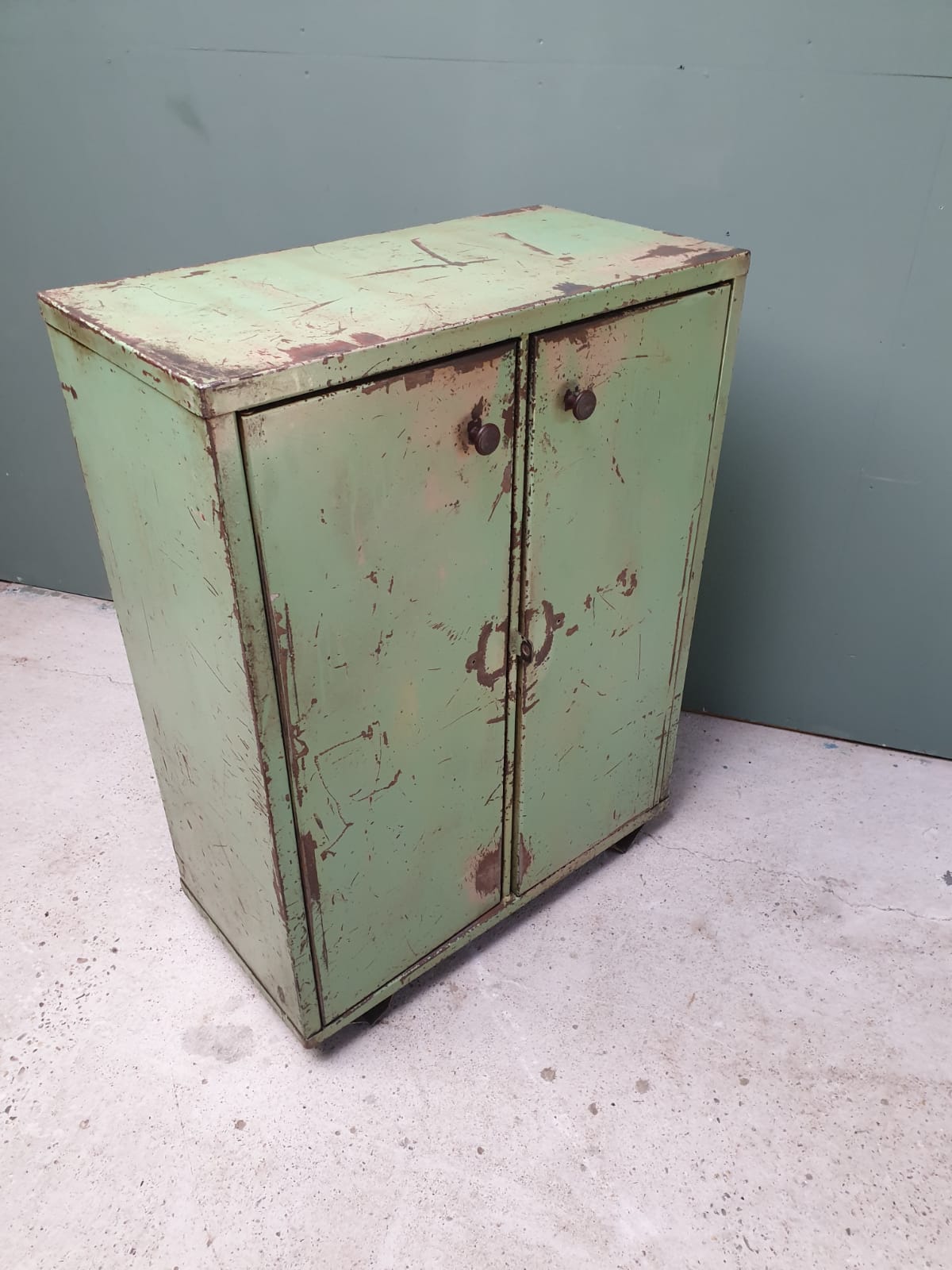 Armoire en acier vert d'armoire industrielle d'usine