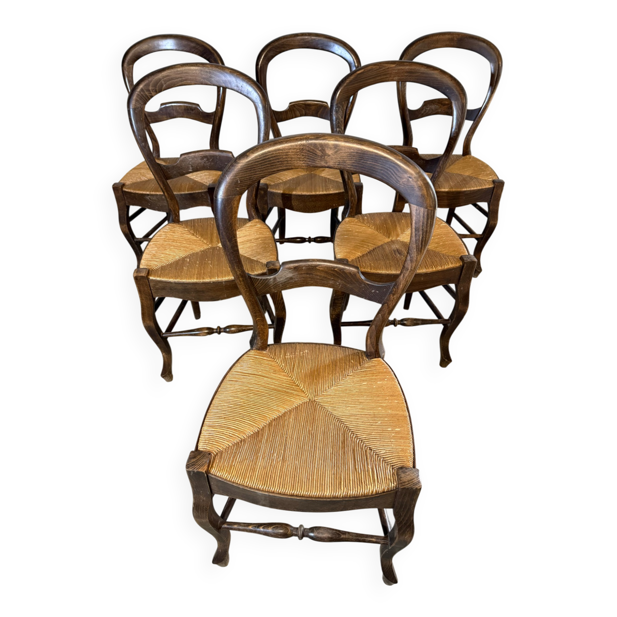 Straw chairs