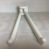 Towel rack white Space age Italy metal plastica