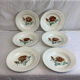 6 old Digoin soup plates