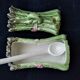 Asparagus set flat + ceramic saucepan Portuguese made