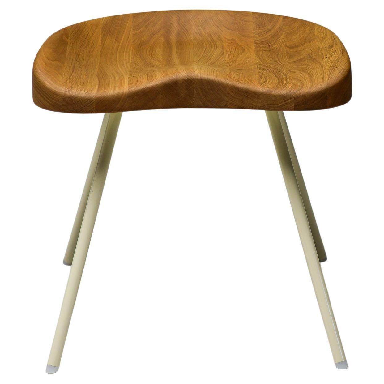 Stool 307 by Jean Prouvé for Vitra