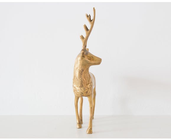 Brass deer