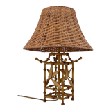 Japanese lamp imitation bamboo, circa 1970