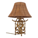 Japanese lamp imitation bamboo, circa 1970