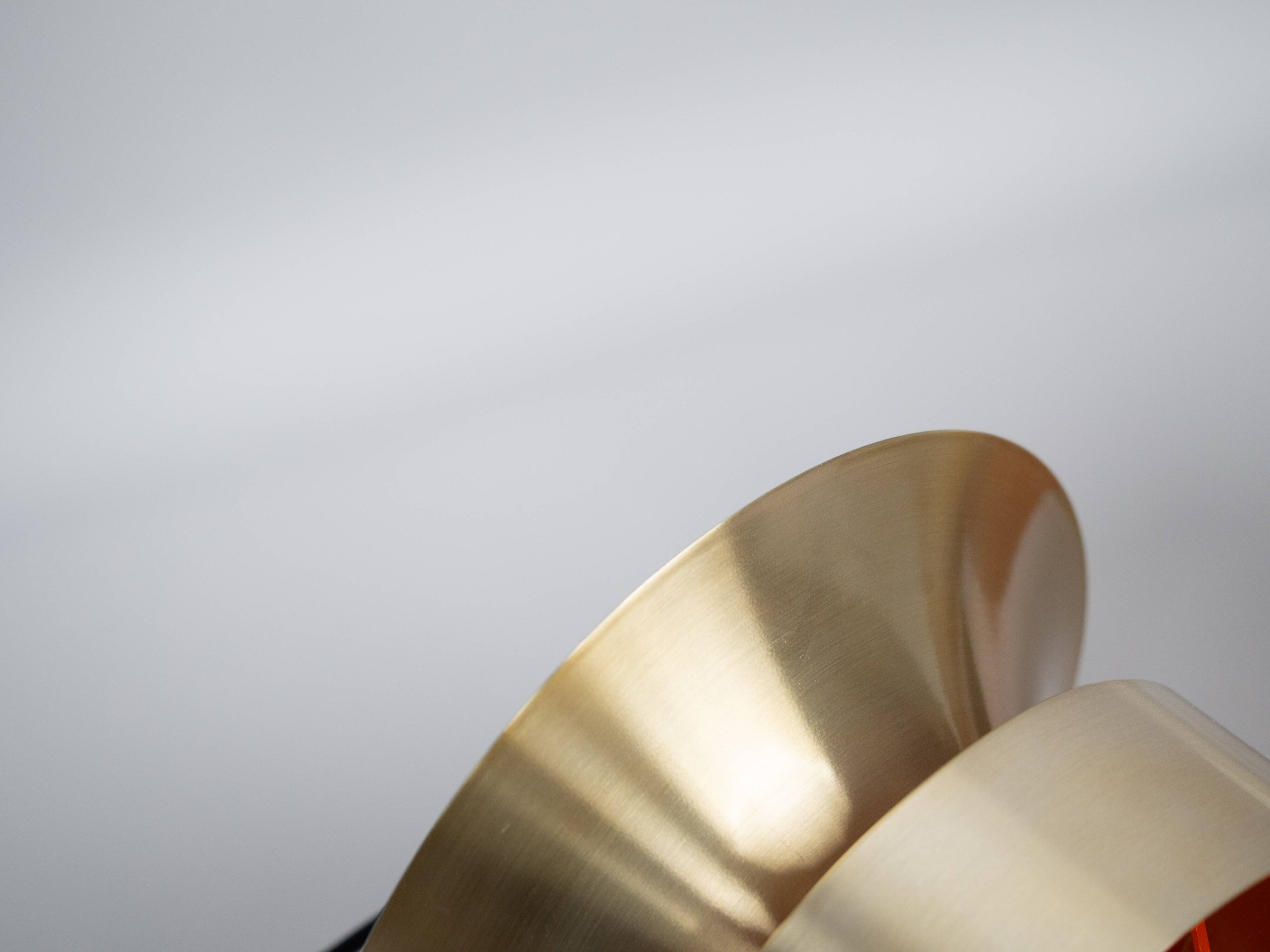 Pair of 2 vintage lamps Trava by Carl Thore, 1960s