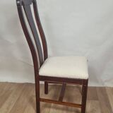 Vintage 70s/80s chair reupholstered in bouclé
