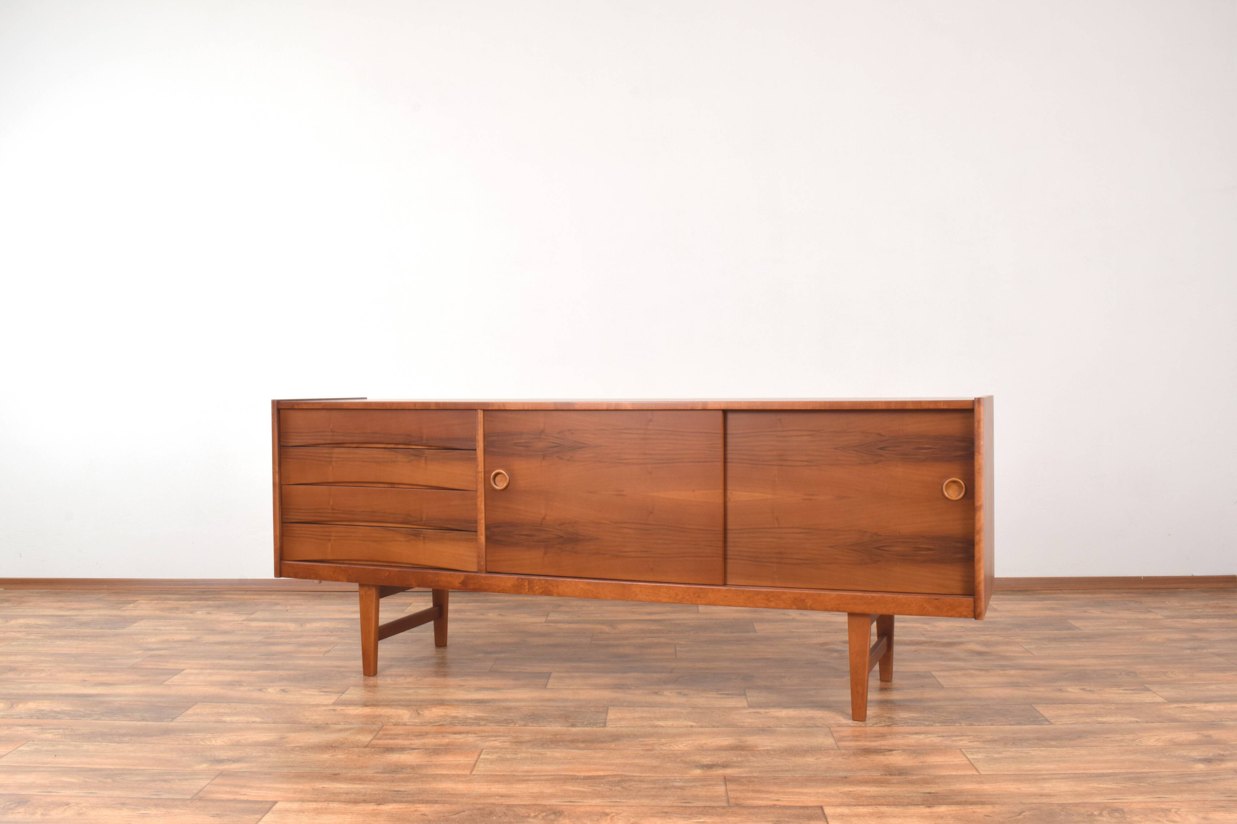 Mid-Century Walnut Sideboard Model Ulvö by Erik Wørts for Ikea, 1960s