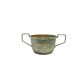 Art Deco sugar bowl, silver-plated brass, Sweden, 1920s.