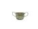 Art Deco sugar bowl, silver-plated brass, Sweden, 1920s.