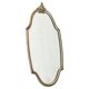 Miroir mural néoclassique en bois milieu du siècle