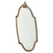 Neoclassical wall mirror in wood mid-century