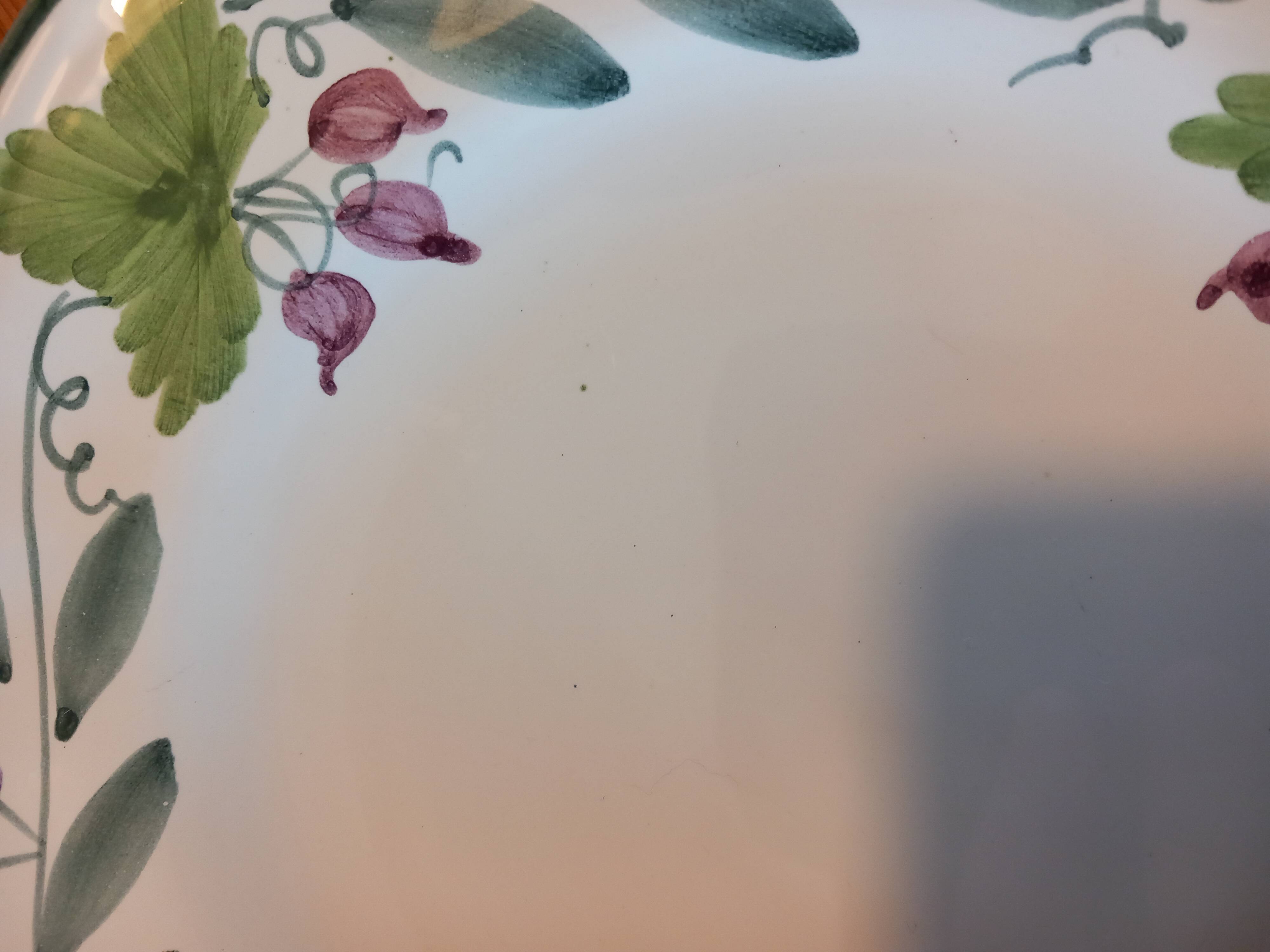 4 salad plates, dessert Fortebraccio Italy