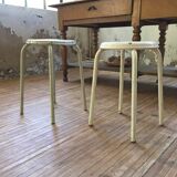 Duo workshop metal stools