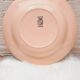 Trio assiettes creuses Digoin roses