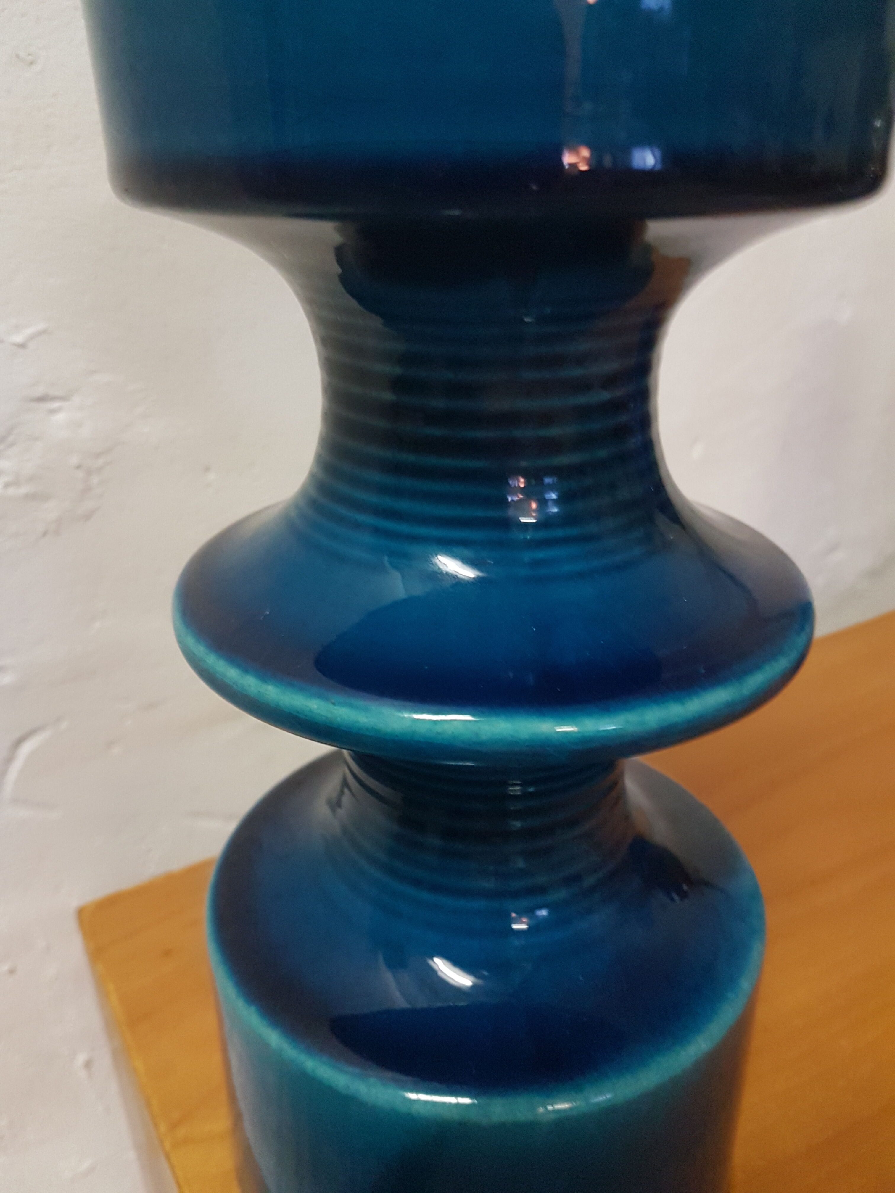 Ceramic candlestick Cari Zalloni for Steuler , 1960s