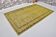 Tapis floral Oushak jaune