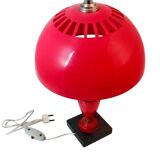 Lámpara de Mesa Vintage Space Age Roja – Diseño Futurista de los Años 60-70