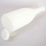 Flacon verre doublé opaline