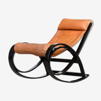 Ricking chair «Sgarsul»  par Gae Aulenti  pour Poltronova 1960