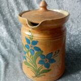 Alsacian milk jar covered in enamel sandstone
