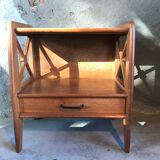 Bedside wooden massif