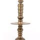 Golden brass column lamp, 1960s