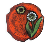 1960s ceramic dish by Vercor