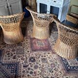 Rattan lounge