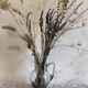 Bubble glass carafe in Biot style